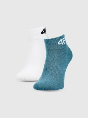 4F Skarpetki casual za kostkę (2-pack) chłopięce - multikolor 32-34