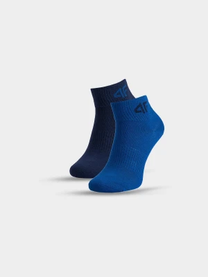4F Skarpetki casual za kostkę (2-pack) chłopięce - multikolor 38-40