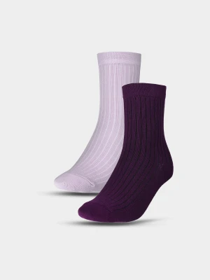 4F Skarpetki casual za kostkę (2-pack) damskie - multikolor 39-42