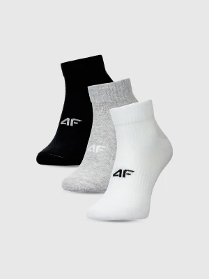 4F Skarpetki casual za kostkę (3-pack) damskie - multikolor 39-42