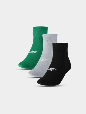 4F Skarpetki casual za kostkę (3-pack) męskie - multikolor 32-34