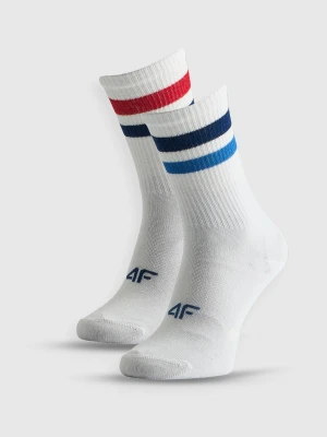4F Skarpetki długie (2-pack) chłopięce - multikolor 38-40