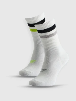 4F Skarpetki długie (2-pack) chłopięce - multikolor 35-37