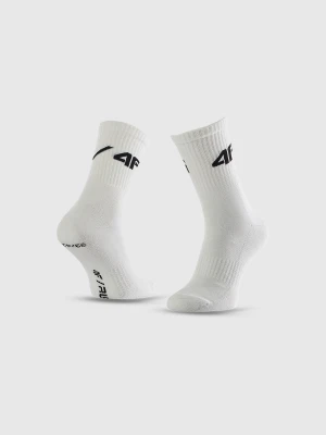 4F Skarpetki długie (2-pack) męskie 4F x Robert Lewandowski - białe 43-46