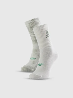 4F Skarpetki długie (3-pack) damskie - zielone 39-42
