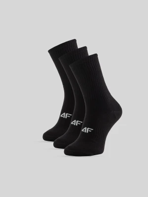 4F Skarpetki długie (3-pack) męskie - czarne 39-42