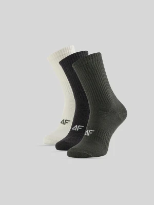 4F Skarpetki długie (3-pack) męskie - multikolor 39-42