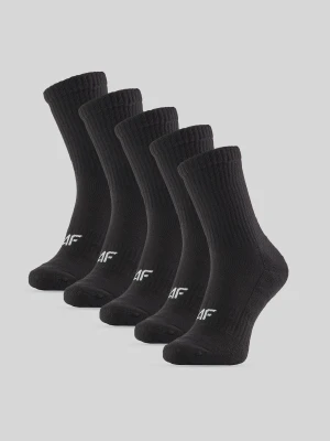 4F Skarpetki długie (5-pack) damskie - czarne 39-42