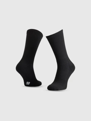 4F Skarpetki do biegania za kostkę uniseks - czarne 39-42