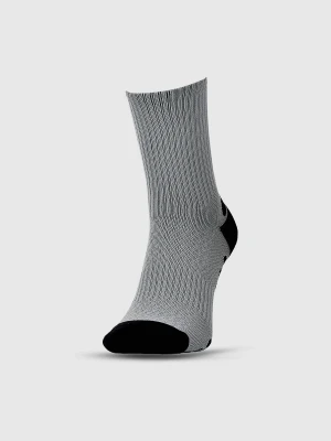 4F Skarpetki do biegania za kostkę uniseks - szare 35-38