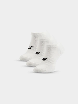 4F Skarpetki krótkie (3-pack) damskie - białe 35-38