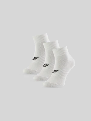 4F Skarpetki krótkie (3-pack) damskie - białe 39-42