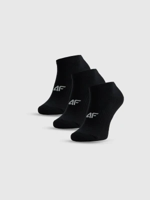 4F Skarpetki krótkie (3-pack) damskie - czarne 39-42