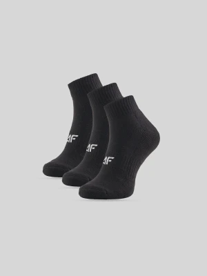 4F Skarpetki krótkie (3-pack) damskie - czarne 39-42