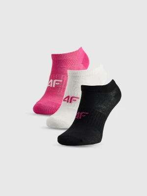 4F Skarpetki krótkie (3-pack) dziewczęce - multikolor 38-40