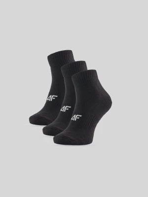 4F Skarpetki krótkie (3-pack) męskie - czarne 39-42