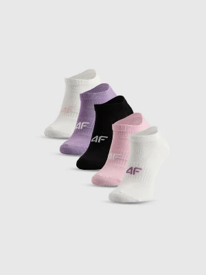 4F Skarpetki krótkie (4-pack) dziewczęce - multikolor 35-37