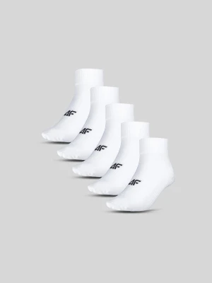 4F Skarpetki krótkie (5-pack) damskie - białe 39-42