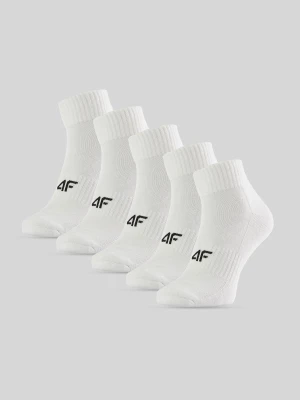 4F Skarpetki krótkie (5-pack) damskie - białe 39-42