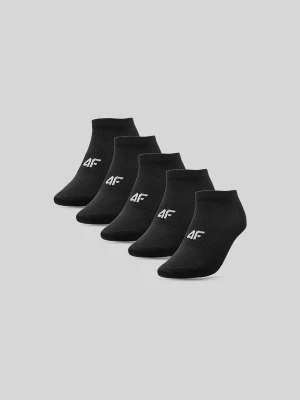 4F Skarpetki krótkie (5-pack) damskie - czarne 35-38