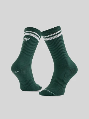 4F Skarpetki tenisowe długie (2-pack) męskie - zielone 43-46