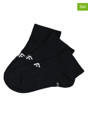 4F Skarpety (3 pary) w kolorze czarnym rozmiar: 32-34