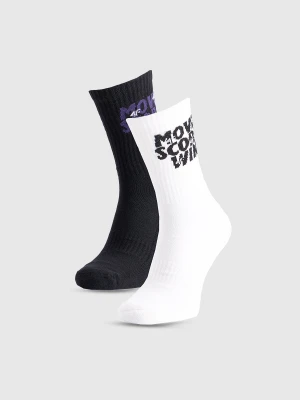 4F Skarpety casual za kostkę (2-pack) damskie - multikolor 35-38