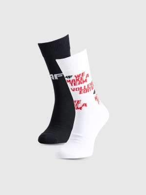 4F Skarpety casual za kostkę (2-pack) uniseks - multikolor 43-46