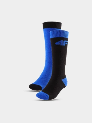 4F Skarpety narciarskie (2-pack) chłopięce - multikolor 32-34
