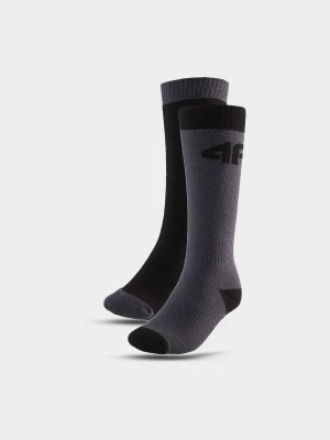 4F Skarpety narciarskie (2-pack) chłopięce - multikolor 38-40