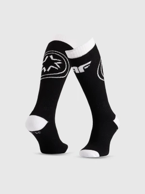 4F Skarpety narciarskie chłopięce - czarne 38-40
