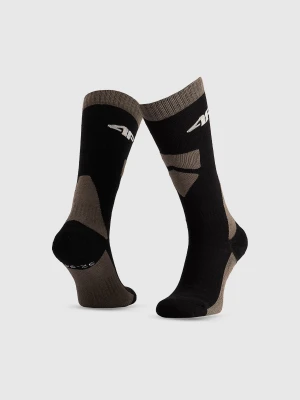 4F Skarpety narciarskie chłopięce - czarne 32-34