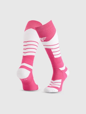 4F Skarpety narciarskie damskie - różowe 35-38