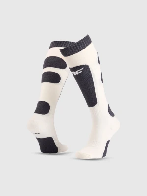 4F Skarpety narciarskie dziecięce - białe 35-37