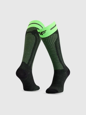 4F Skarpety narciarskie męskie - czarne 39-42