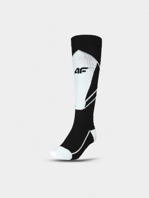 4F Skarpety narciarskie w kolorze czarno-białym rozmiar: 43-46