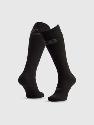 4F Skarpety snowboardowe męskie - czarne 43-46