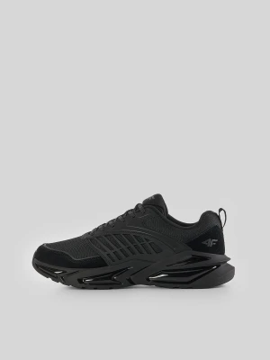 4F Sneakersy VENE z elementami zamszowymi męskie - czarne 43