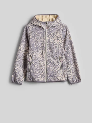 4F Softshell wiatroodporny membrana 5000 dziewczęcy - szary 146 (10-11 lat)