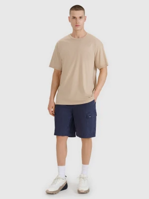 4F Spodenki casual cargo męskie - szare S