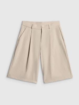 Zdjęcie produktu 4F Spodenki casual damskie - kremowe L Kremowy