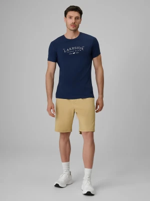 4F Spodenki casual męskie - beżowe XL