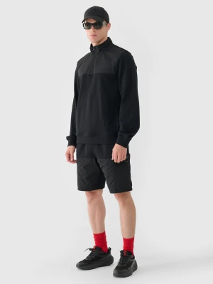 4F Spodenki casual męskie - czarne S