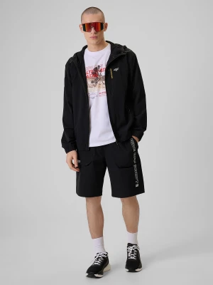 4F Spodenki casual męskie - czarne L