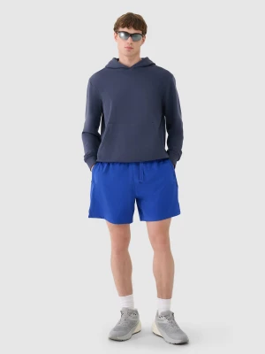 4F Spodenki casual męskie - niebieskie M