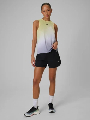 4F Spodenki do biegania szybkoschnące damskie - czarne M