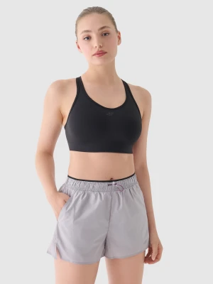 4F Spodenki do biegania szybkoschnące damskie - szare M