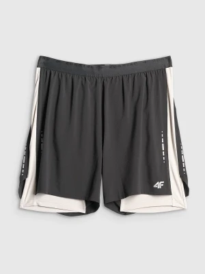 4F Spodenki do biegania szybkoschnące męskie - czarne L