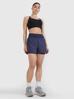 4F Spodenki do biegania w terenie szybkoschnące damskie - szara S