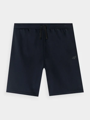 4F Spodenki dresowe chłopięce - granatowe 122 (6-7 lat)